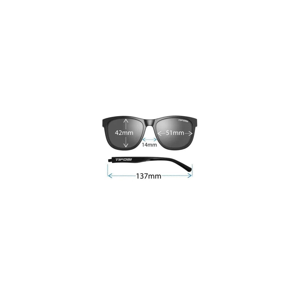 Tifosi Optics Swank Woodgrain Smoke Yellow Mirror Sunglasses