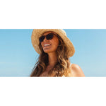 Tifosi Optics Swank X-Large Woodgrain Brown Polarized Sunglasses