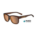 Tifosi Optics Swank X-Large Woodgrain Brown Polarized Sunglasses
