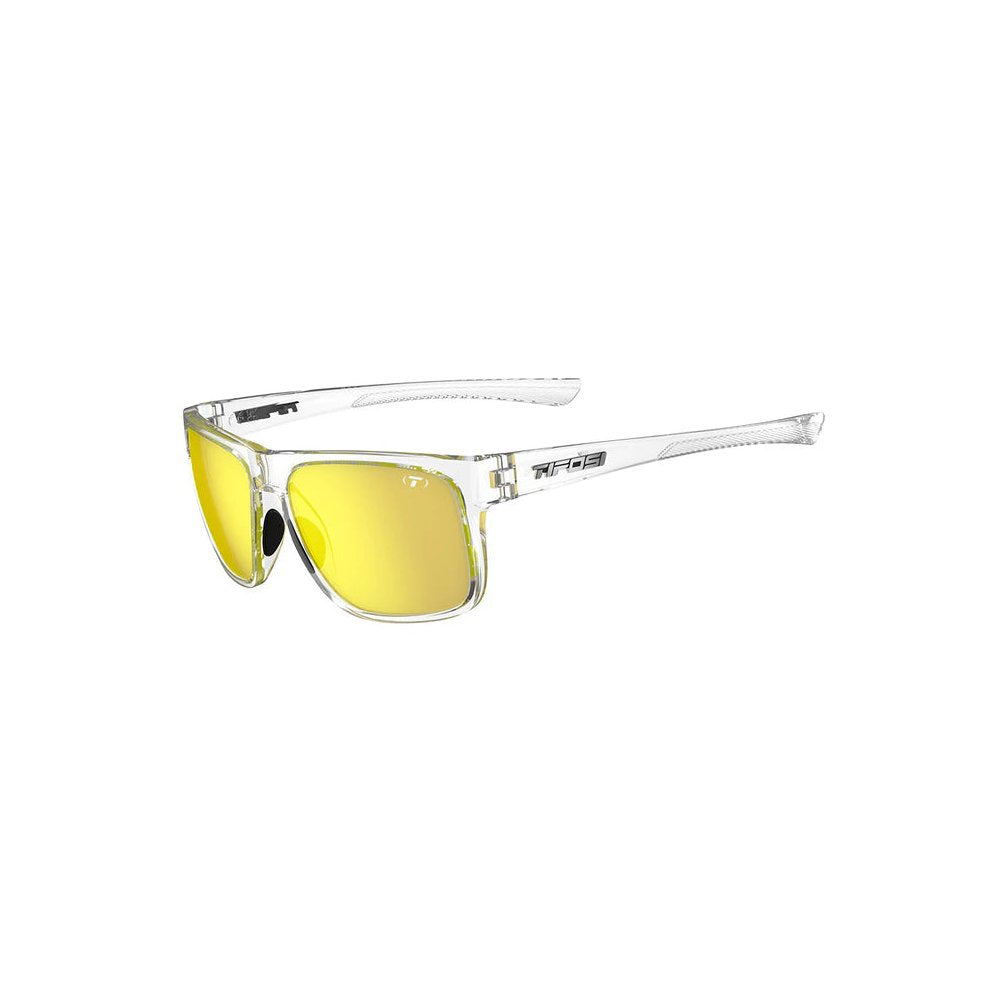 Tifosi Optics Swick Crystal Clear Smoke Yellow Mirror Sunglasses