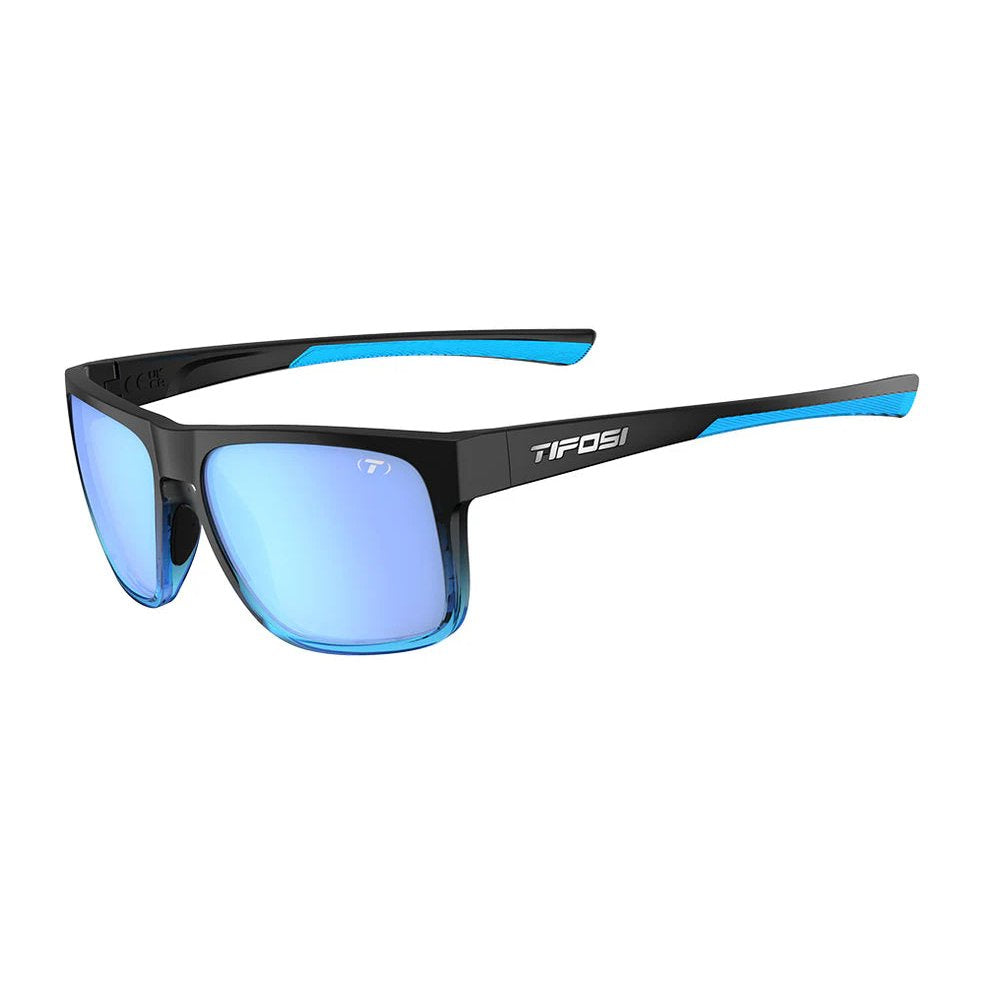 Tifosi Optics Swick Onyx Blue Fade Sky Blue Mirror Sunglasses