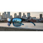Tifosi Optics Swick Onyx Blue Fade Sky Blue Mirror Sunglasses