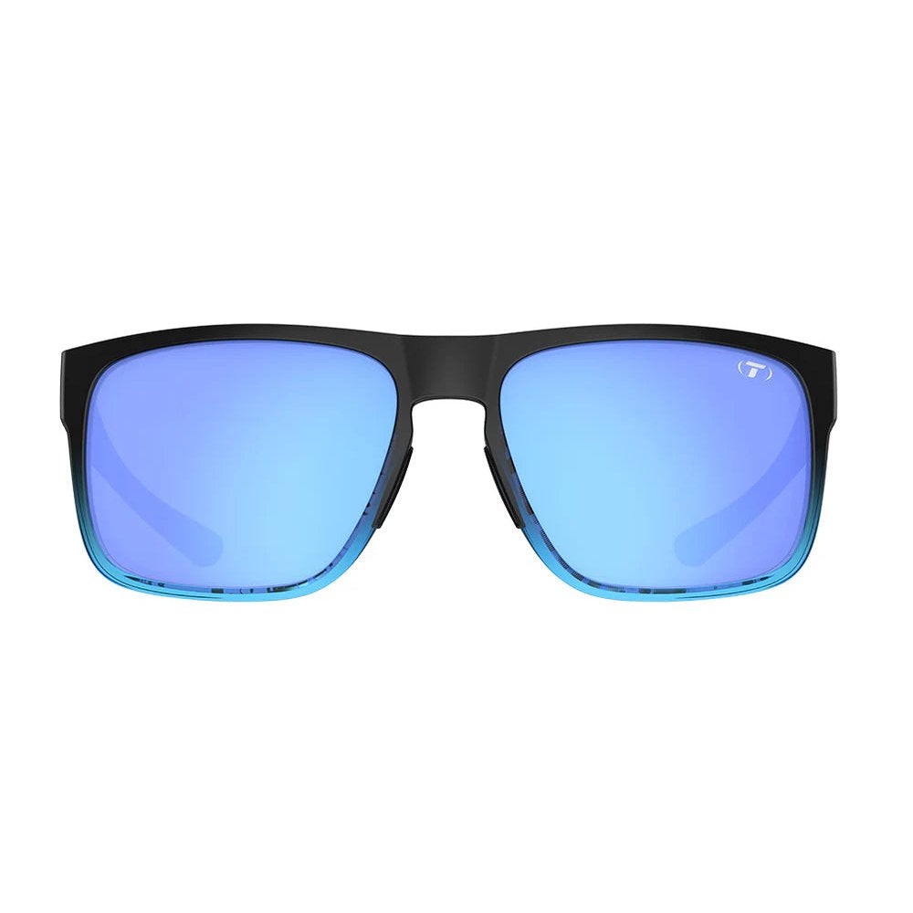 Tifosi Optics Swick Onyx Blue Fade Sky Blue Mirror Sunglasses