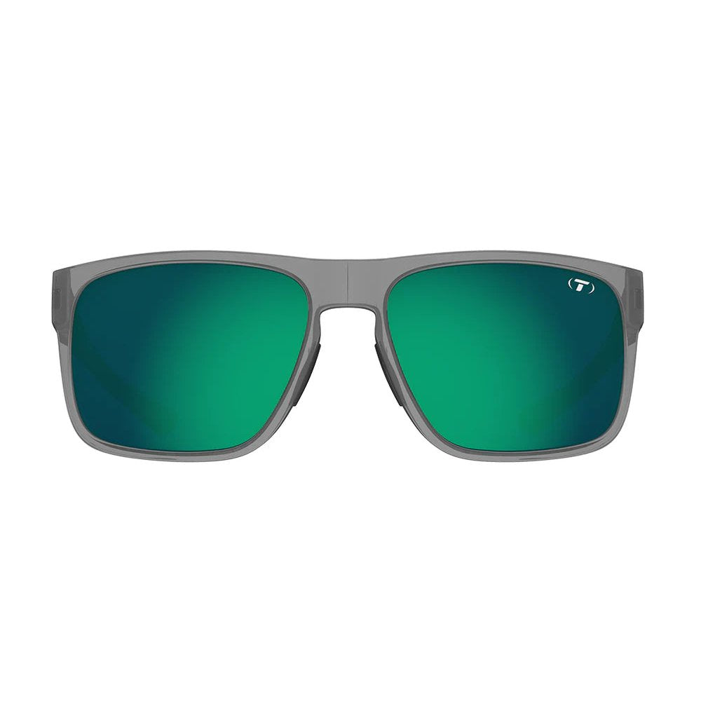 Tifosi Optics Swick Satin Vapor Emerald Mirror Polarized Sunglasses