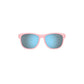 Tifosi Optics Swank Satin Crystal Blush Smoke Bright Blue Mirror Sunglasses