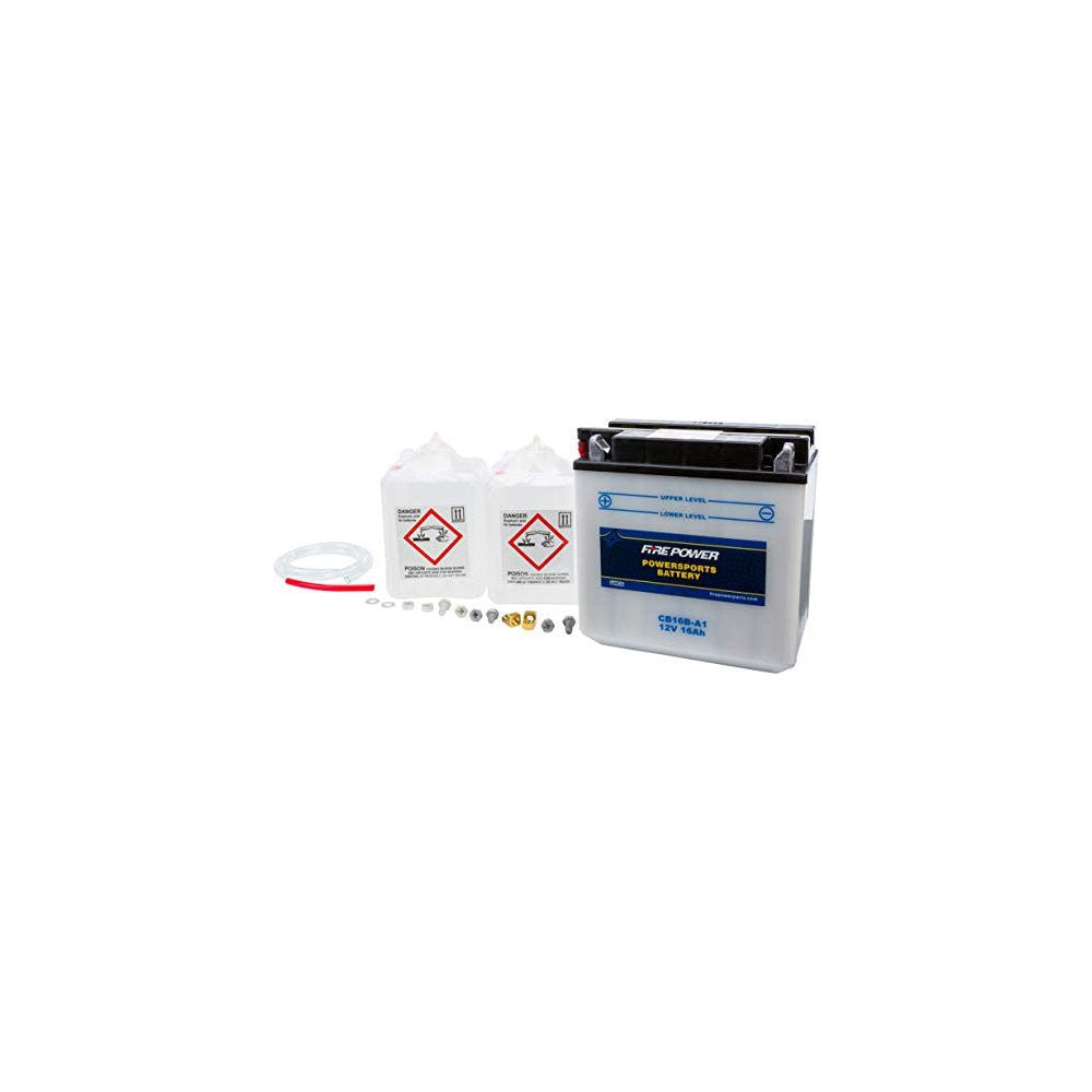 Fire Power Battery W / Acid Cb16B-A1 12V Heavy Duty