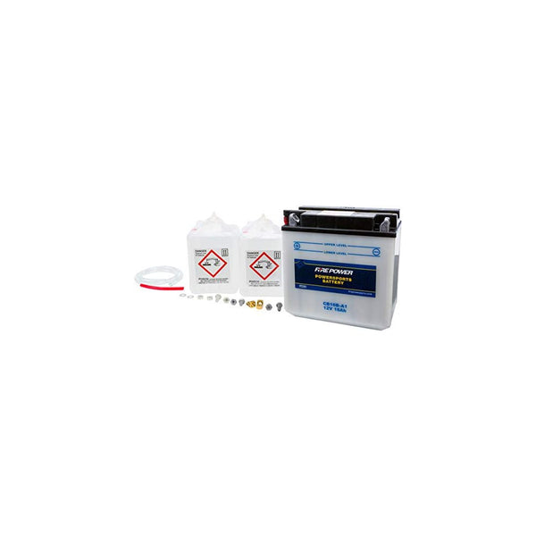 Fire Power Battery W / Acid Cb16B-A1 12V Heavy Duty