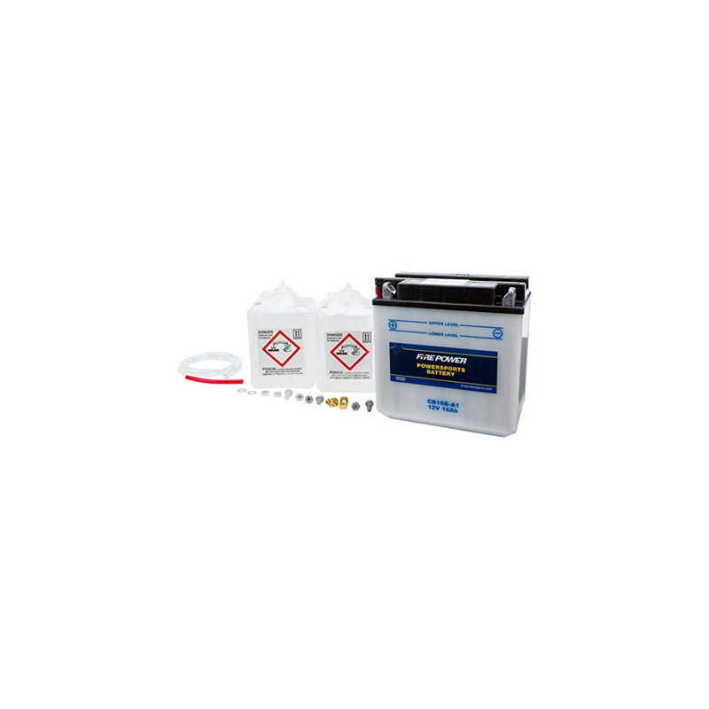Fire Power Battery W / Acid Cb16B-A1 12V Heavy Duty