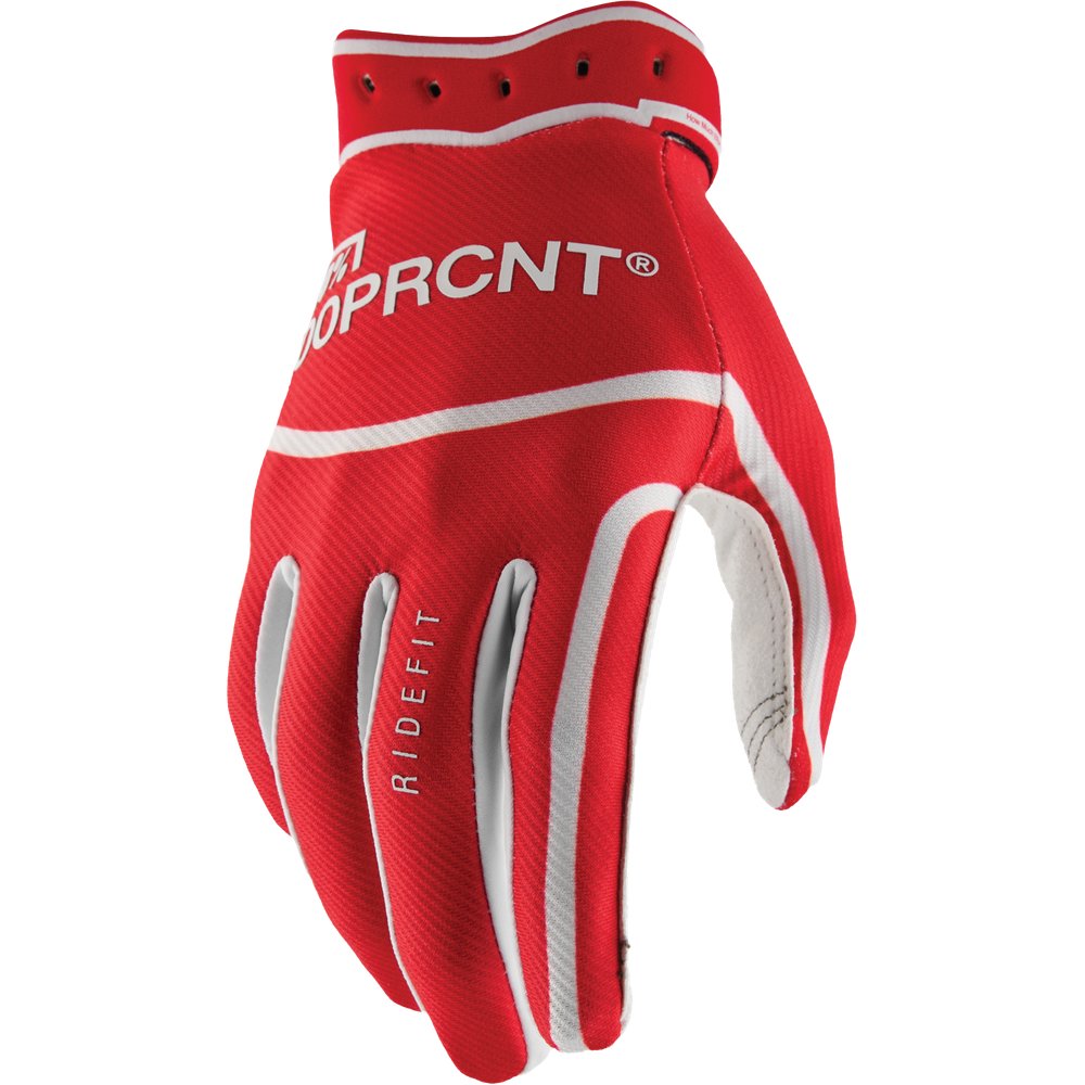 Ridefit Gloves Red Md