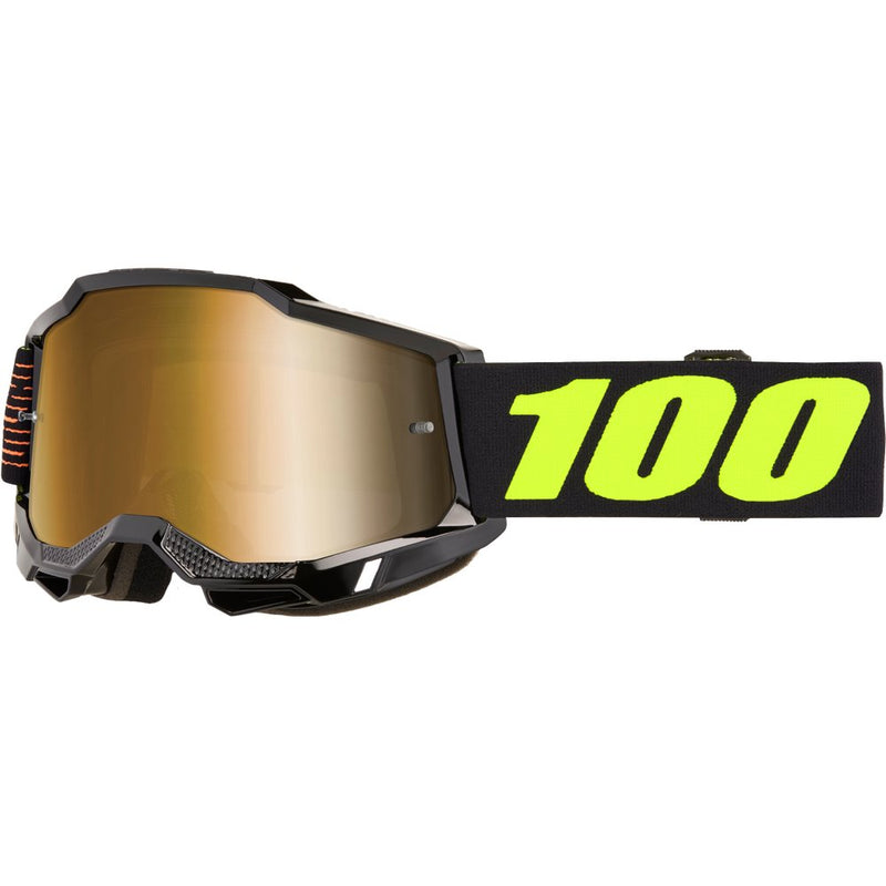 100Percent Accuri 2 Goggle Fairbanks Mirror True Gld Lens
