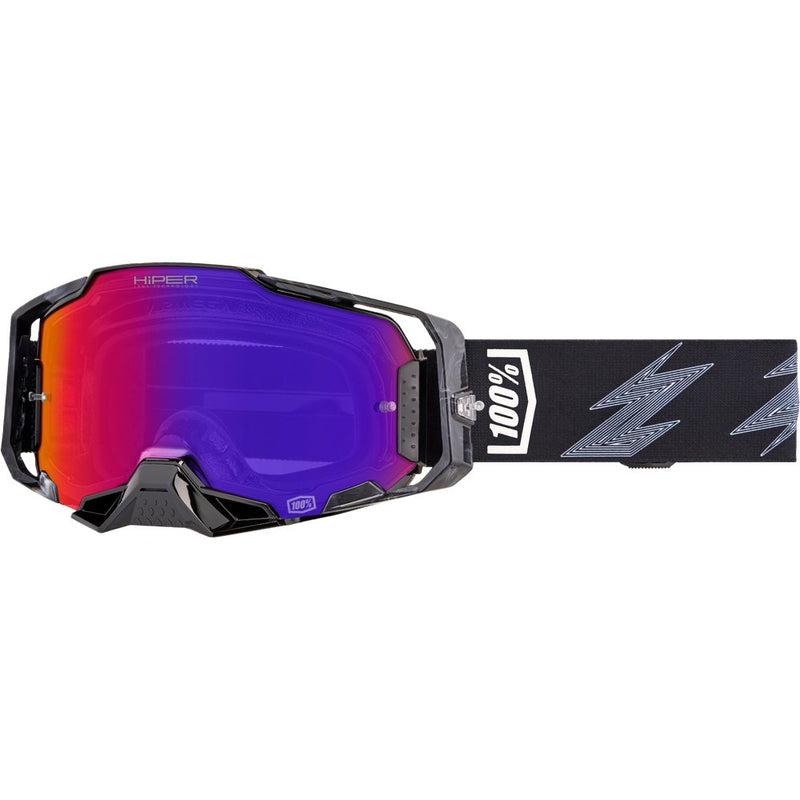 100Percent Armega Hiper Goggle Crenshaw Mirror Purple Lens