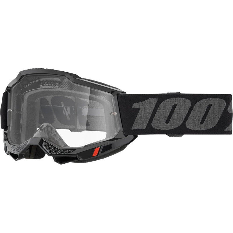 100Percent Accuri 2 Junior Goggle Black Clear Lens
