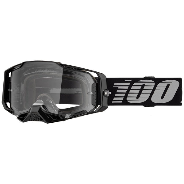 100Percent Armega Goggle Black Clear Lens