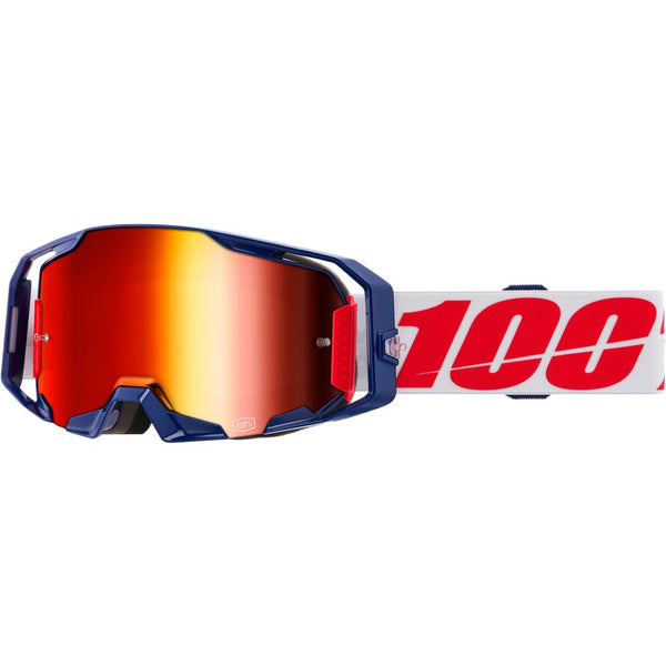 100Percent Armatic Goggle Mach Z Mirror Red Lens