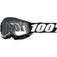 Accuri 2 Enduro Moto Goggle Black Clear Lens