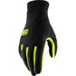 Brisker Xtreme Gloves Black/Fluo Ellow Lg