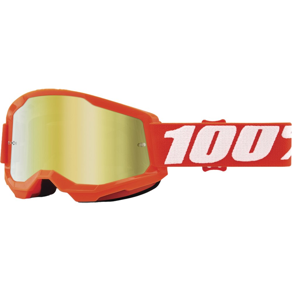 Strata 2 Goggle Orange Mirror Gold Lens