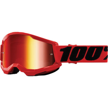 Strata 2 Goggle Red Mirror Red Lens