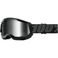 Strata 2 Goggle Black Mirror Silver Lens