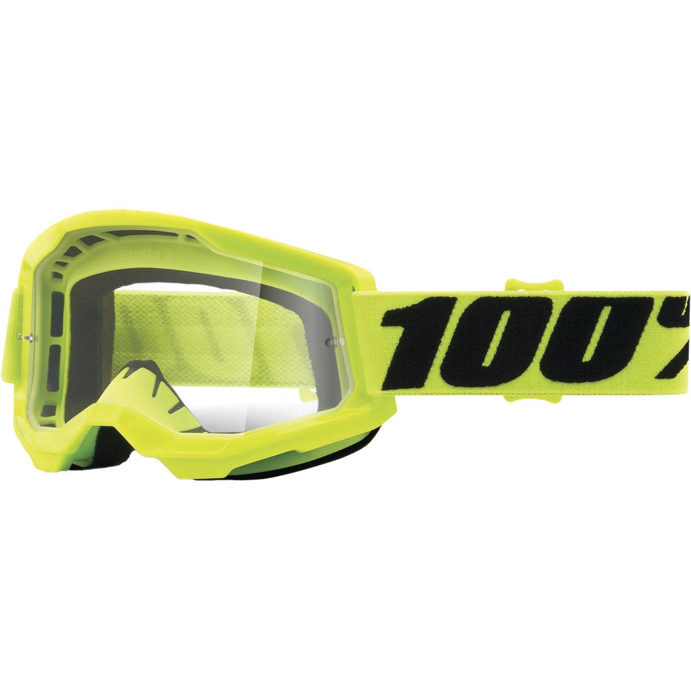 Strata 2 Goggle Fluo Yellow Clear Lens