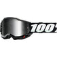 Accuri 2 Goggle Black Mirror Silver Lens