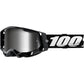 Racecraft 2 Goggle Black Mirror Silver Lens