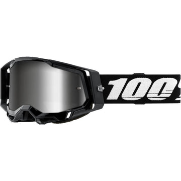 Racecraft 2 Goggle Black Mirror Silver Lens