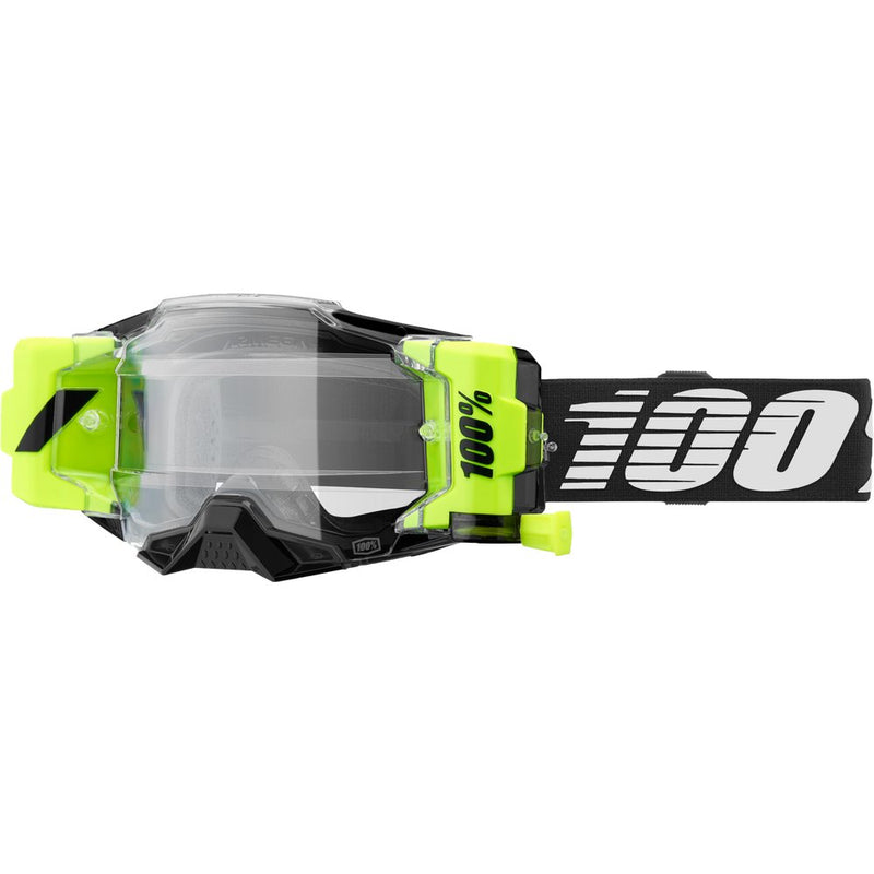 100Percent Armega Forecast Goggle Black Clear Lens