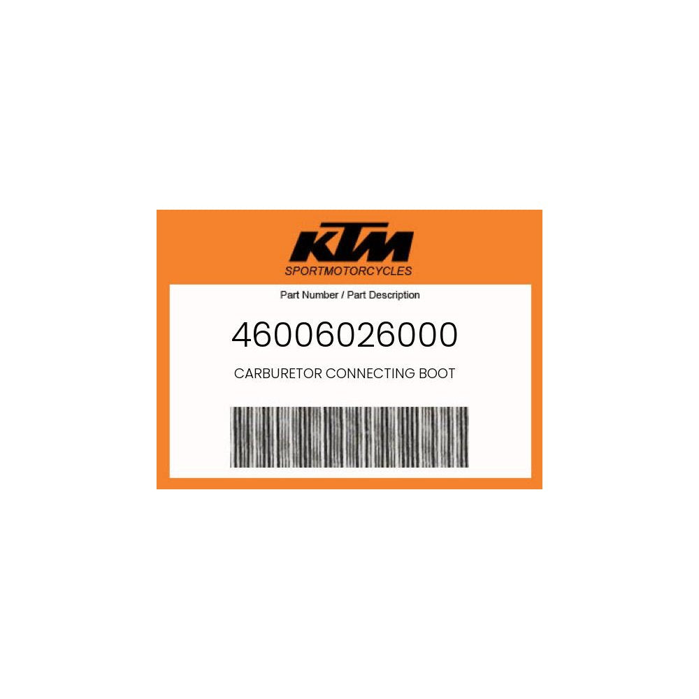 Caburetor Connecting Boot 2000