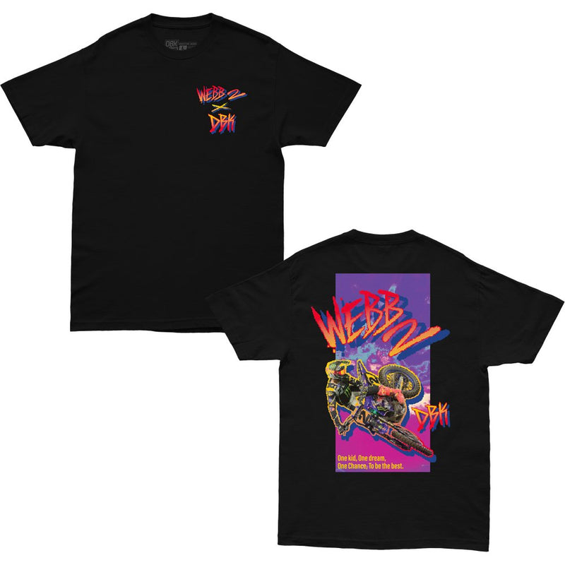DBK Cooper Webb Rad Tee Black Small