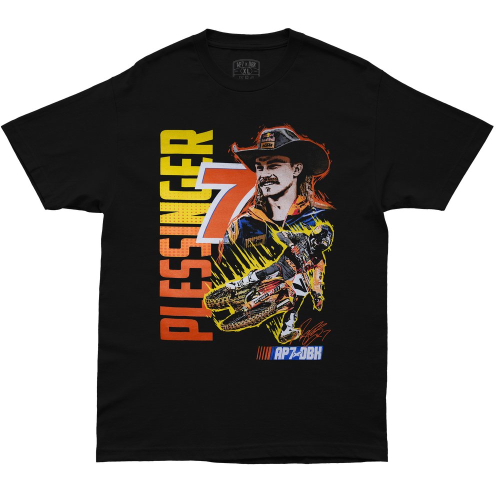 DBK SPEEDWAY TEE - Black Medium