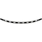 Memphis Shades Windshield Trim - Black - Oval - FLH MEB0975