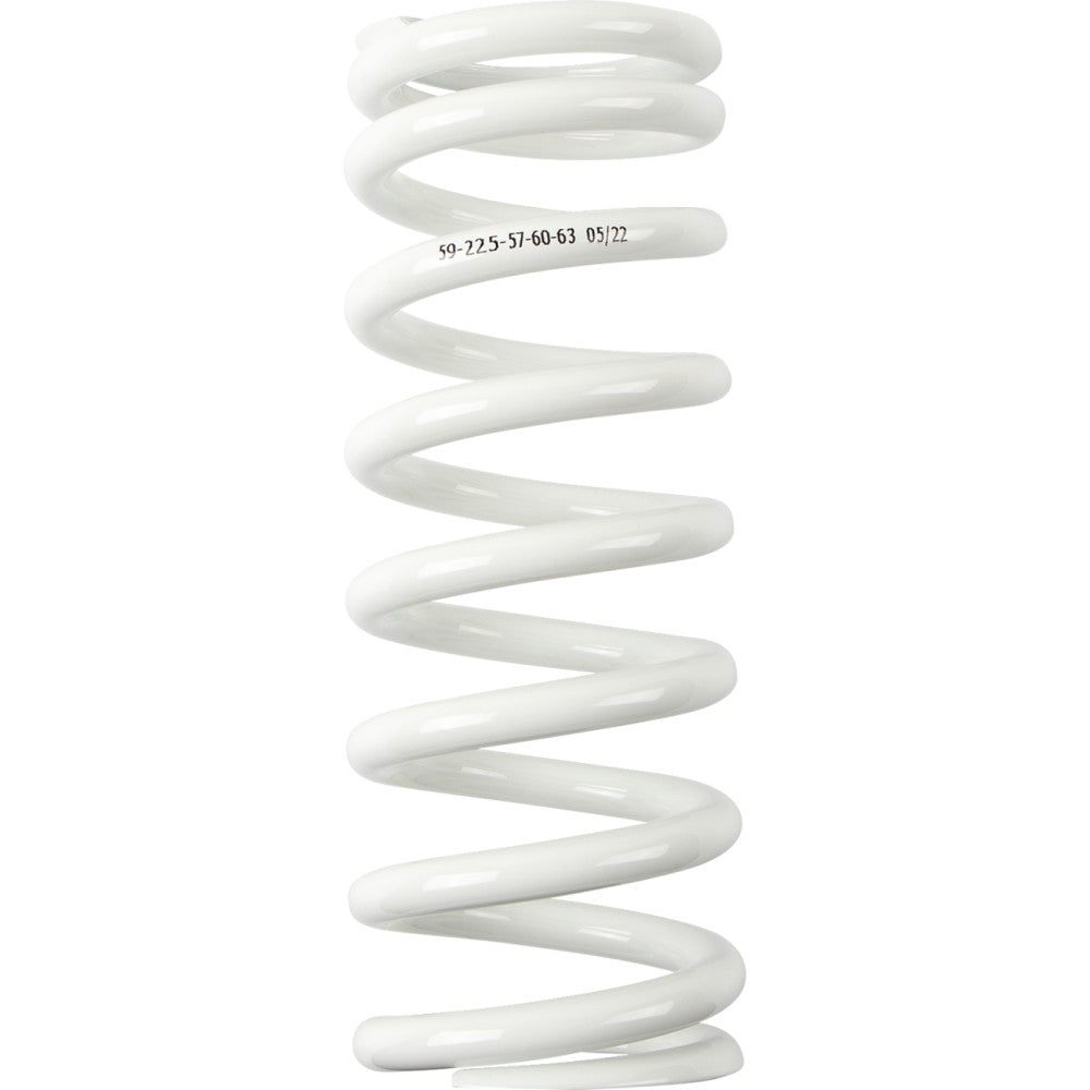 MOOSE OFFROAD Shock Spring - 59 mm OD - 57/60/63 n/mm - White 1312-1014