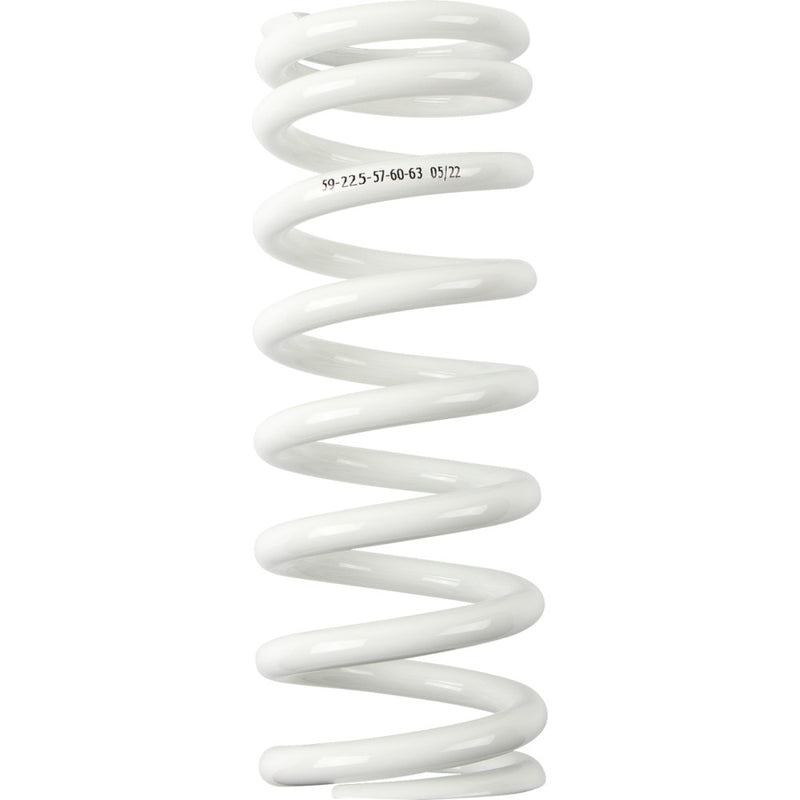 MOOSE OFFROAD Shock Spring - 59 mm OD - 57/60/63 n/mm - White 1312-1014