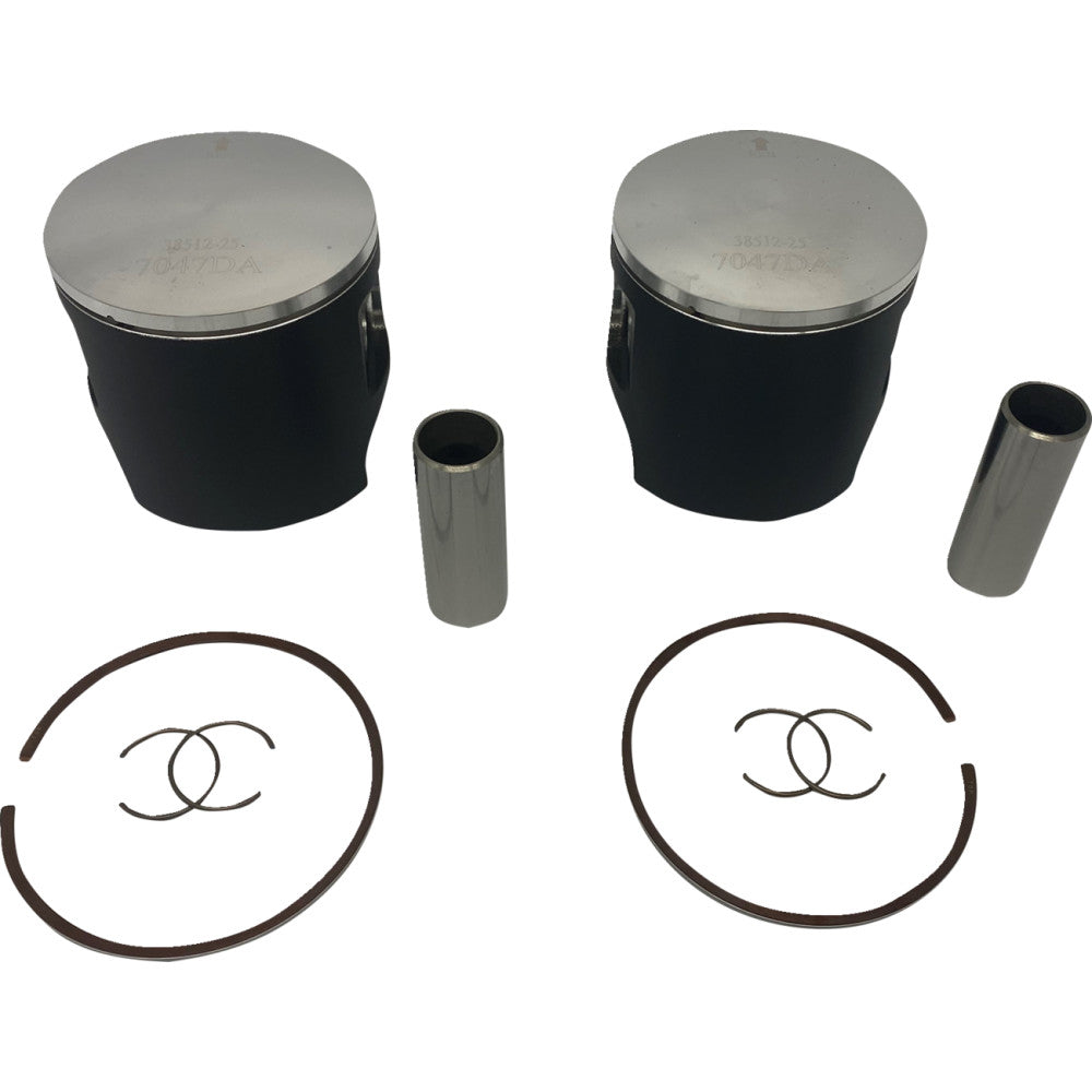 WOSSNER Piston Kit - 57.87 mm - Ski Doo | Lynx K7047DA-2