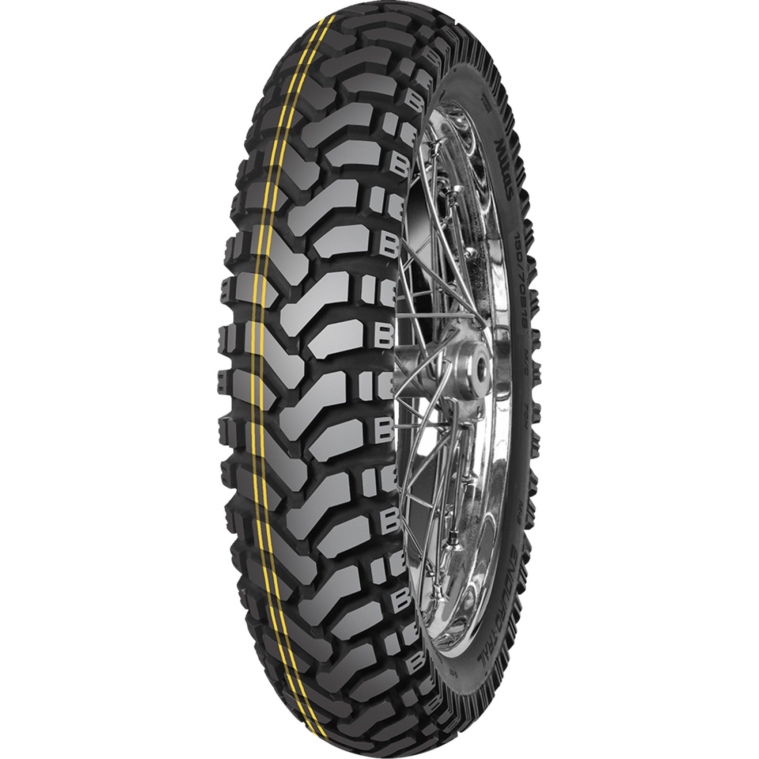 Mitas Tire - Enduro Trail Dakar - Rear - 150/70B18 - 70H 70001012 by Mitas