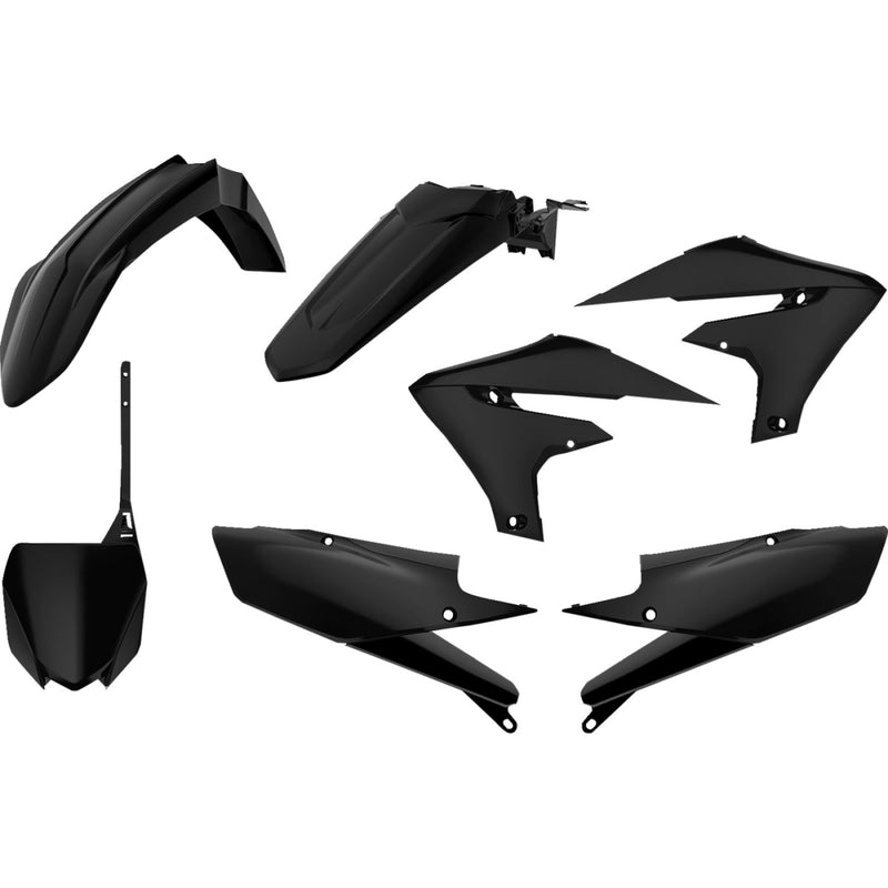 POLISPORT Complete Body Kit - Black - YZ 250F/450F 90768 by Polisport