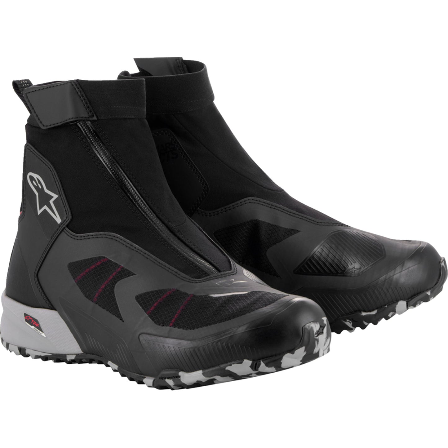 ALPINESTARS CR-8 Gore-Tex? Shoes - Black/Grey/Red - US 10.5 2338224122210.5