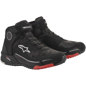 ALPINESTARS CR-X Drystar? Shoes - Black Camo/Red - US 8 26118209938