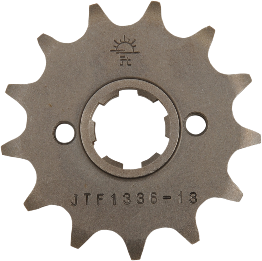 JT SPROCKETS Counter Shaft Sprocket - 13-Tooth JTF1336.13 by JT Countershaft Sprockets   Steel