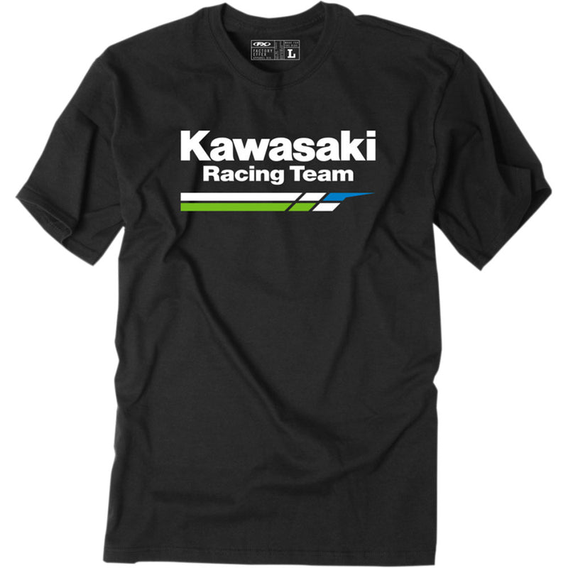 FACTORY EFFEX Kawasaki Racing T-Shirt - Black - Large 18-87104