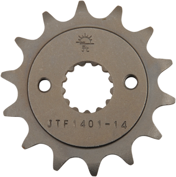 JT SPROCKETS Counter Shaft Sprocket - 14-Tooth JTF1401.14 by JT Countershaft Sprockets   Steel