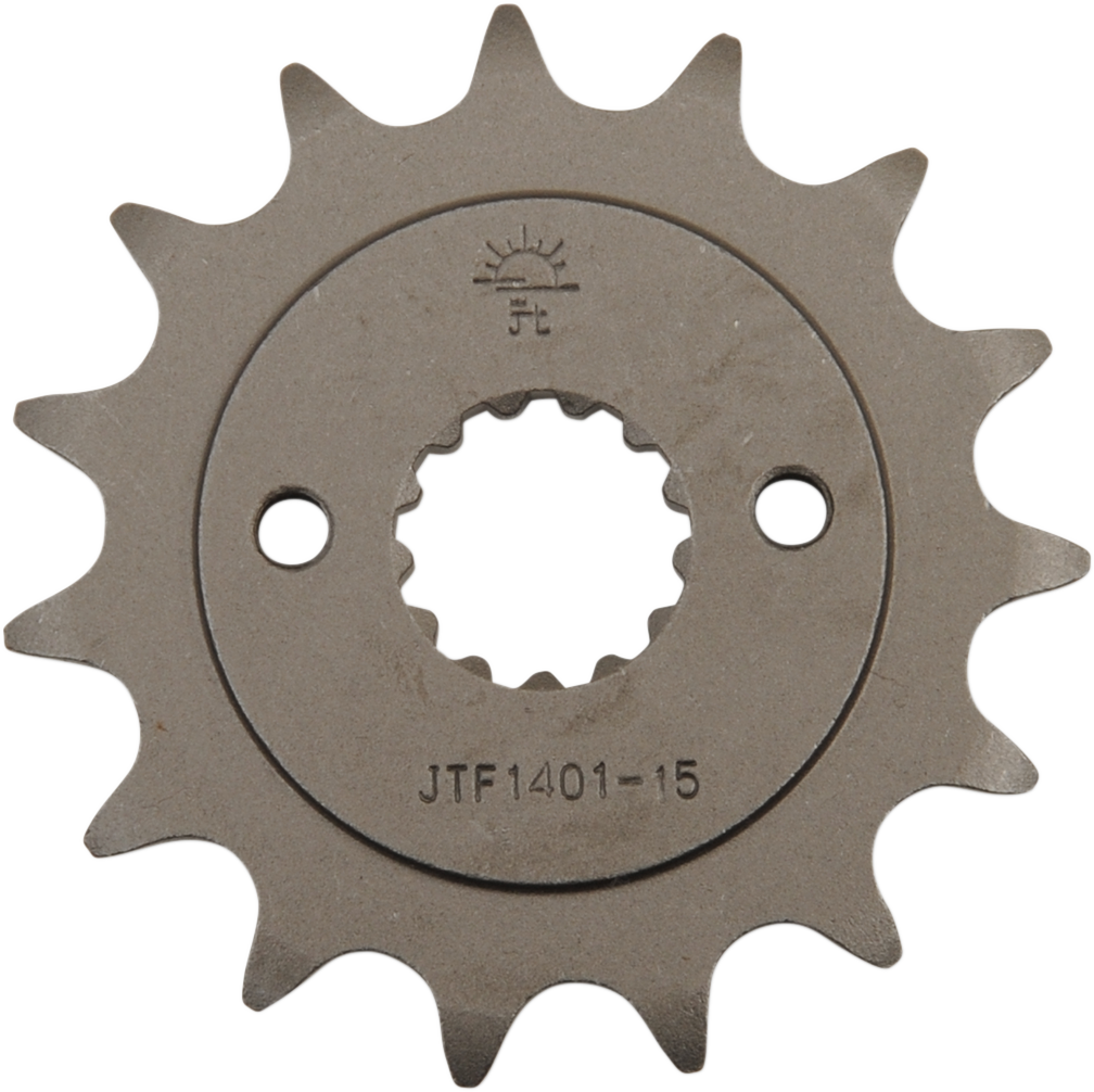 JT SPROCKETS Counter Shaft Sprocket - 15-Tooth JTF1401.15 by JT Countershaft Sprockets   Steel