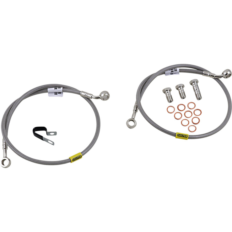 Galfer Brake Line - Stainless Steel FK003D424-2 | Brake Lines Hoses Stainless Steel