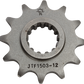 JT SPROCKETS Counter Shaft Sprocket - 12-Tooth JTF1503.12 by JT Countershaft Sprockets   Steel