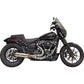 BASSANI XHAUST 2-into-1 Super Bike Exhaust System with 4" Muffler - Stainless Steel 1S77SS