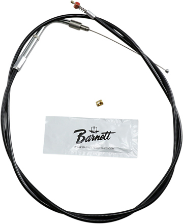 BARNETT Black Vinyl Idle Cable - +6" 101-30-40016-06