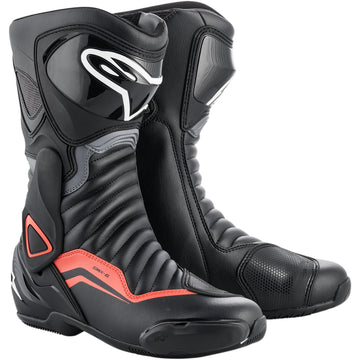 ALPINESTARS SMX-6 v2 Boots - Black/Gray/Red - US 6.5 / EU 40 2223017-1130-40