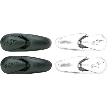 ALPINESTARS Flexible Toe Sliders - White 25SLITECH-BI