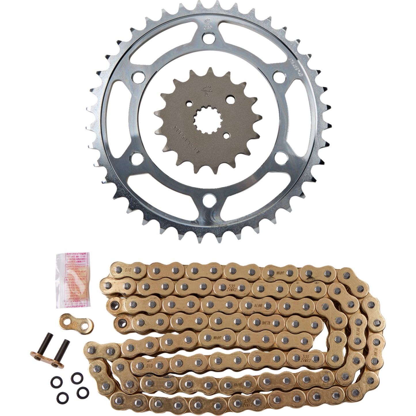 DID Chain Kit - Suzuki - GSX-R1300 '99-'07 DKS-014G | Drive Chain & Sprocket Kits